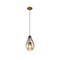 Z-Lite Quintus 1 Light Mini Pendant, Rubbed Brass & Rubbed Brass 442MP-RB - alternate 6